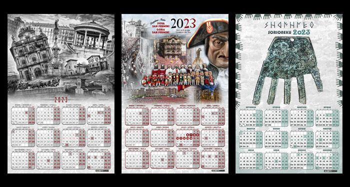 San Fermin calendar